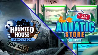 Haunted House and Aquatic Store