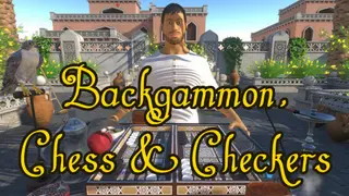 Backgammon, Chess & Checkers