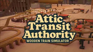 Attic Transit Authority: Wooden Train Simulator