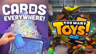 Too Many Toys X Cards Everywhere!