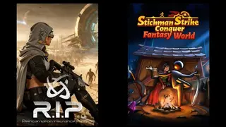 R.I.P. - Reincarnation Insurance Program & Stickman Strikes: Conquer Fantasy World