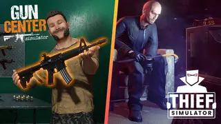 Thief in Gun Center