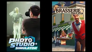 Photo Studio Simulator & Parisian Brasserie Simulator