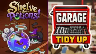 Shelve the Potions! X Garage: Tidy Up!