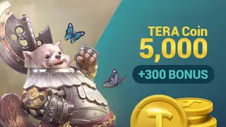 TERA Coin 5,000 (+300 Bonus) (PS4)