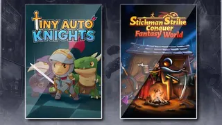 Tiny Auto Knights & Stickman Strikes: Conquer Fantasy World