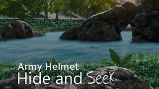 Hide and Seek - Army Helmet