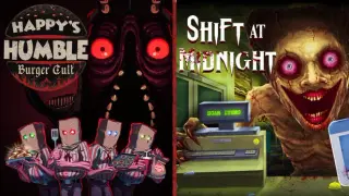 Happy's Humble Burger Cult + Shift At Midnight