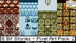 RPG Maker MZ - 8 Bit Stories - Pixel Art Pack 2