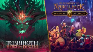 Terrinoth: Heroes of Descent X The Dungeon Of Naheulbeuk : The Amulet Of Chaos