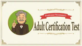 Professor Neumann's Adult Certification Test - Switch