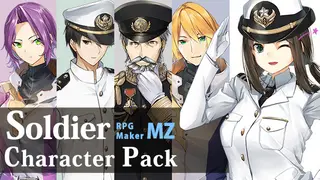 RPG Maker MZ - Soldier Character Pack