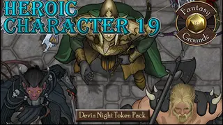 Fantasy Grounds - Devin Night 104: Heroic Characters 19 (Token Pack)