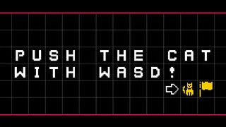 Push The Cat with WASD