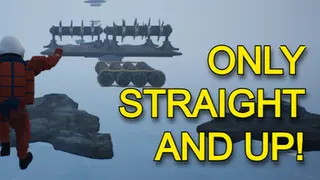 Only Straight and Up!