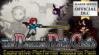 Pixel Game Maker MV - The Demon's Dark Castle: Explorative-Platformer Resource Pack