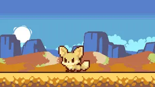 Fennec Fox is Hungry