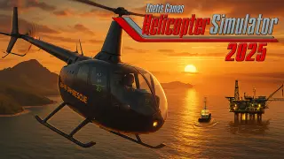 Helicopter Simulator 2025 - Real Flight Windows/VR