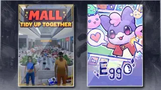 Mall: Tidy Up Together & Eggo