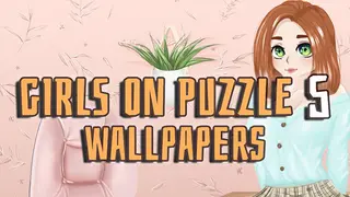 Girls on puzzle 5 - Wallpapers