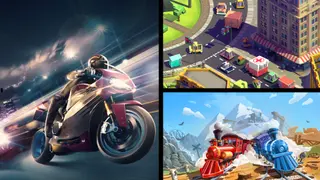 Moto Rush GT + Urban Flow + Train Traffic Manager - Xbox One