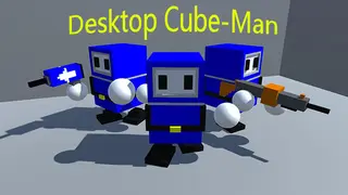 Desktop Cube-Man