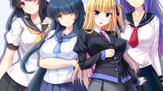 Pretty Girls Mahjong Solitaire - Blue - Switch