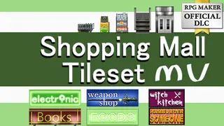 RPG Maker MV - Shopping Mall Tileset