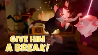 Give him a break!