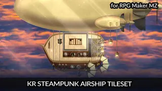 RPG Maker MZ - KR Steampunk Airship Tileset
