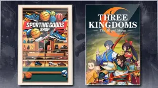 Sporting Goods Shop & Three Kingdoms: The Blood Moon
