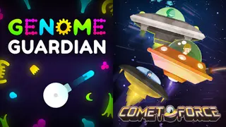 🧬 Genome Guardian × Comet Force 🛸: Sci-fi Roguelike Shooters