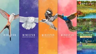 Wingspan + European + Oceania + Asia + Decorative Packs - Switch