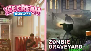 Ice Cream x Zombie Graveyard Simulator