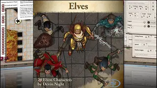 Fantasy Grounds - Elves (Token Pack)