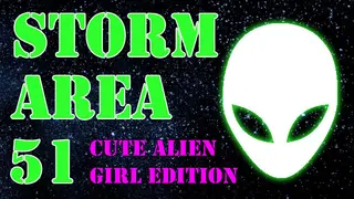STORM AREA 51: CUTE ALIEN GIRL