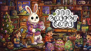 100 Easter Cats