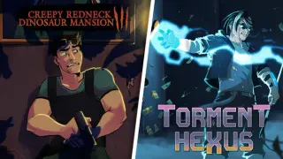Creepy Redneck Dinosaur Mansion 3 x Torment Hexus