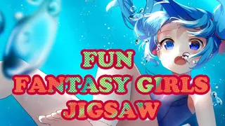 Fun Fantasy Girls Jigsaw