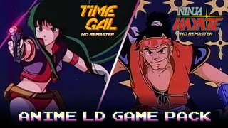 TIMEGAL & HAYATE Anime LD Game Pack