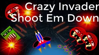 Crazy Invader ShootEm Down