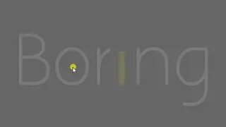 Borıng.