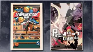 Sporting Goods Shop & Pinball Storm: Lokanta