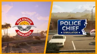 Gas Station Simulator x Police Chief Simulator