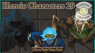 Fantasy Grounds - Devin Night Token Pack 154: Heroic Characters 29