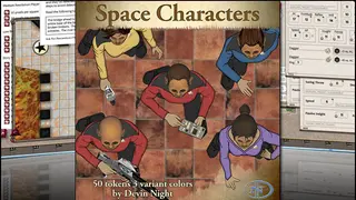 Fantasy Grounds - Space Characters (Token Pack)