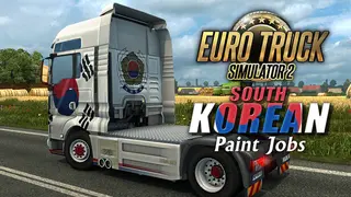 Euro Truck Simulator 2 - South Korean Paint Jobs Pack
