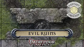 Fantasy Grounds - Pathfinder RPG - GameMastery Map Pack: Evil Ruins