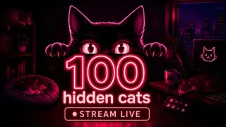 100 Hidden Cats Stream Live
