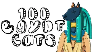 100 Egypt Cats